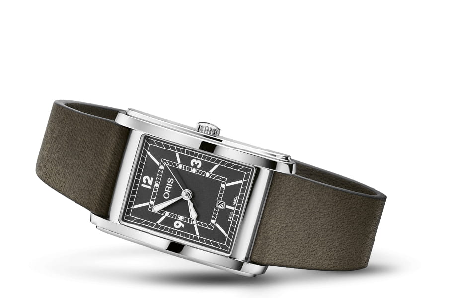 Oris Oris Rectangular 01 561 7783 4063-07 5 19 16 , наручные мужские часы фото под углом